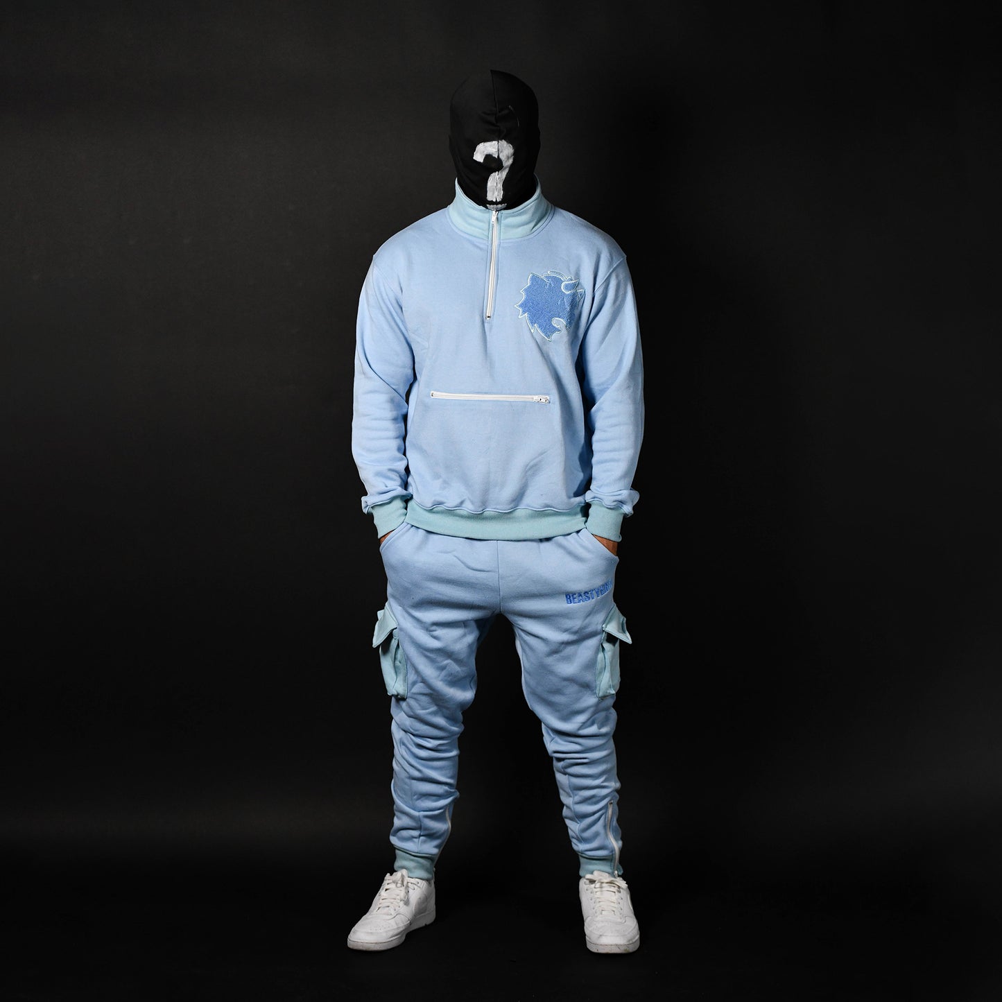 Mystique-Baby Blue-Tracksuit Pant