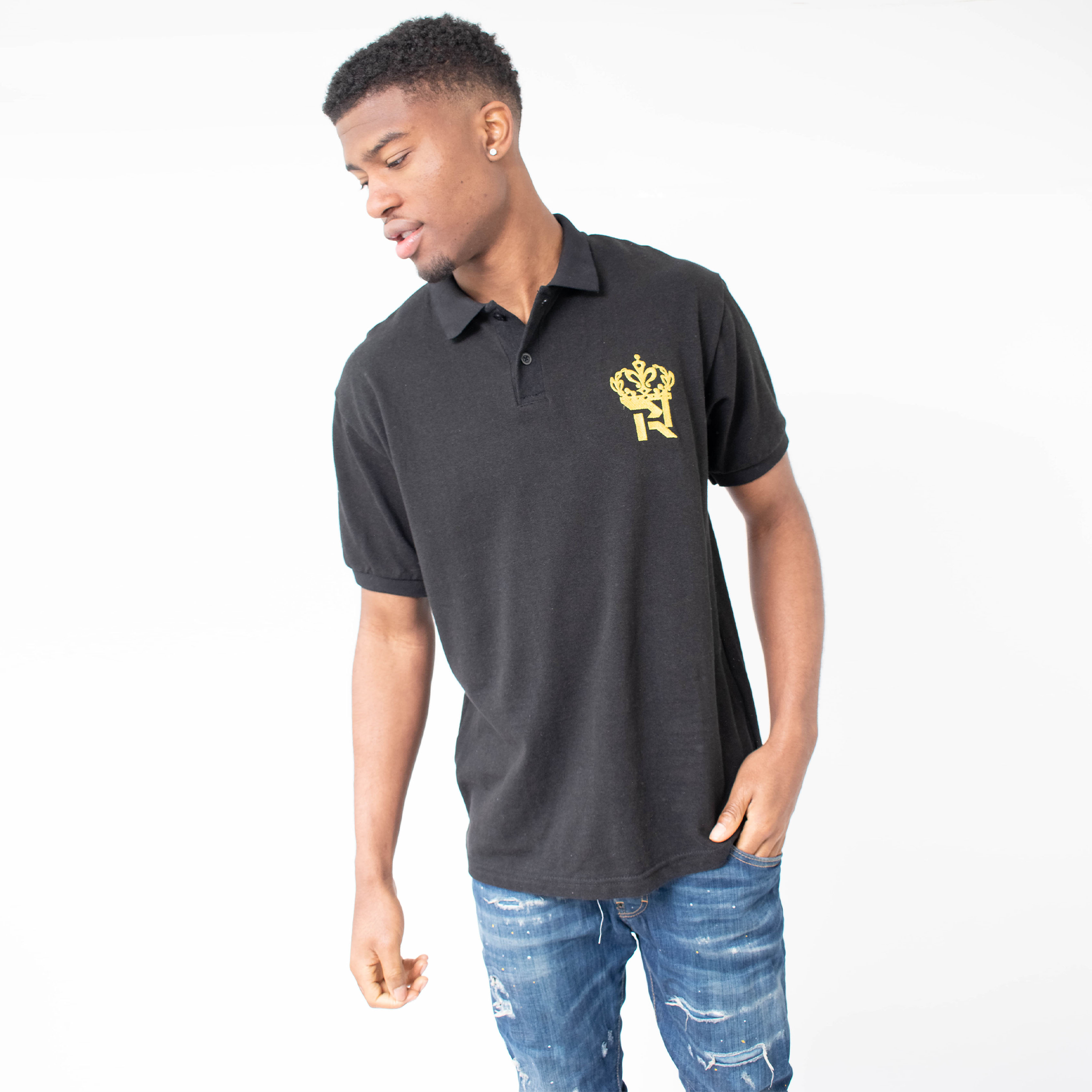 RK Black Polo