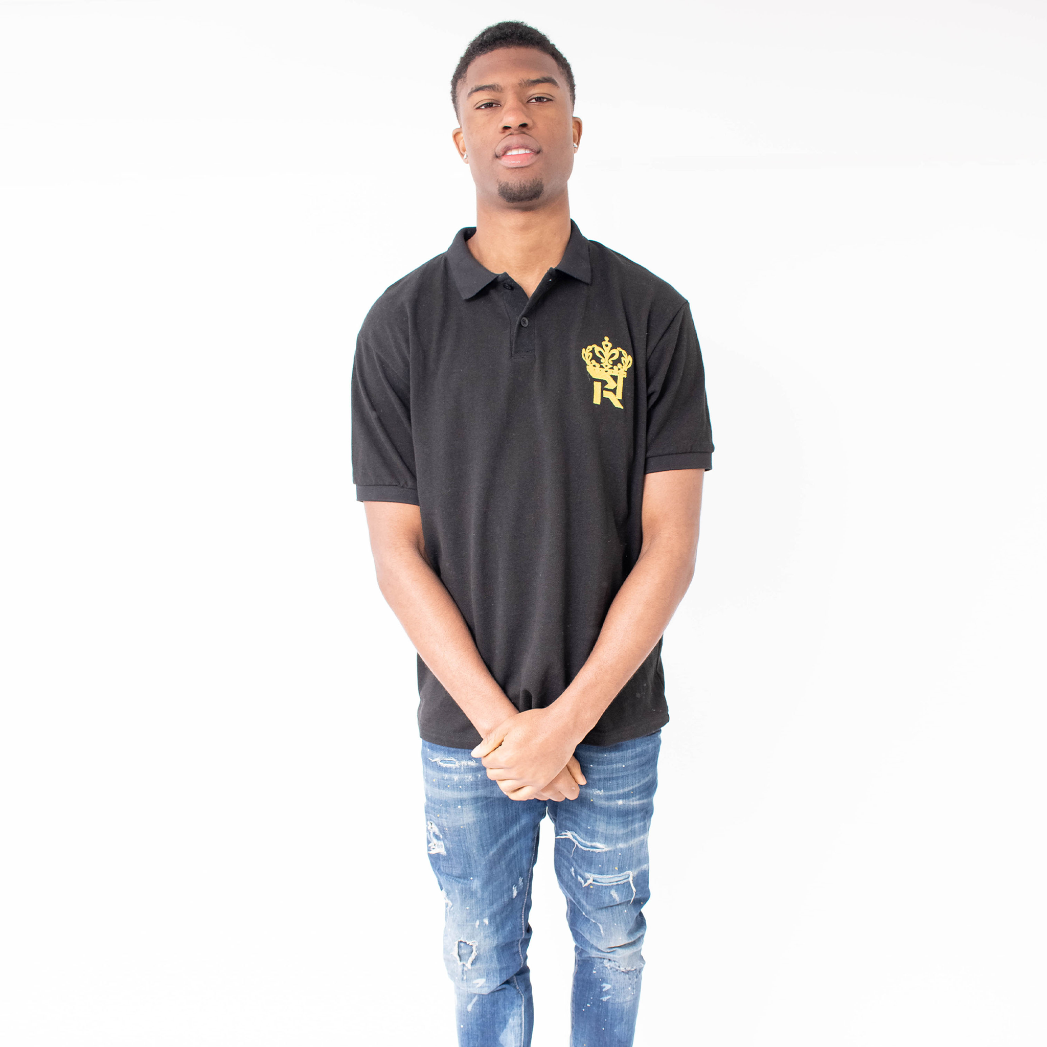 RK Black Polo